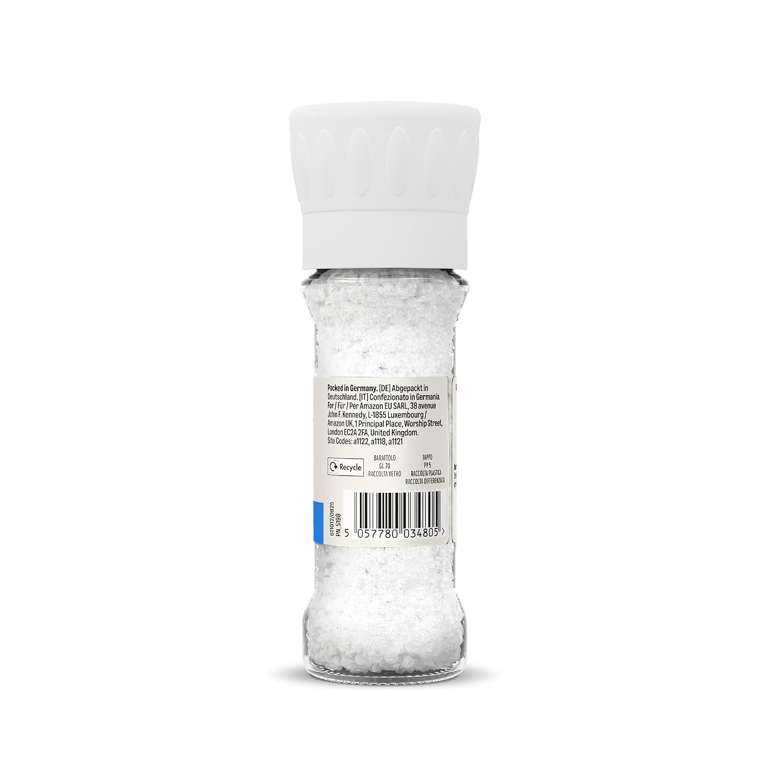 Detalle 1 de Meersalz „by Amazon“ aus der Mühle, 95 g