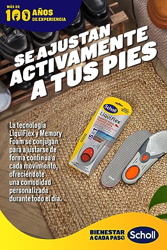 Detalle de Scholl LiquiFlex Plantillas con Soporte Reforzado para Mujer 👡
