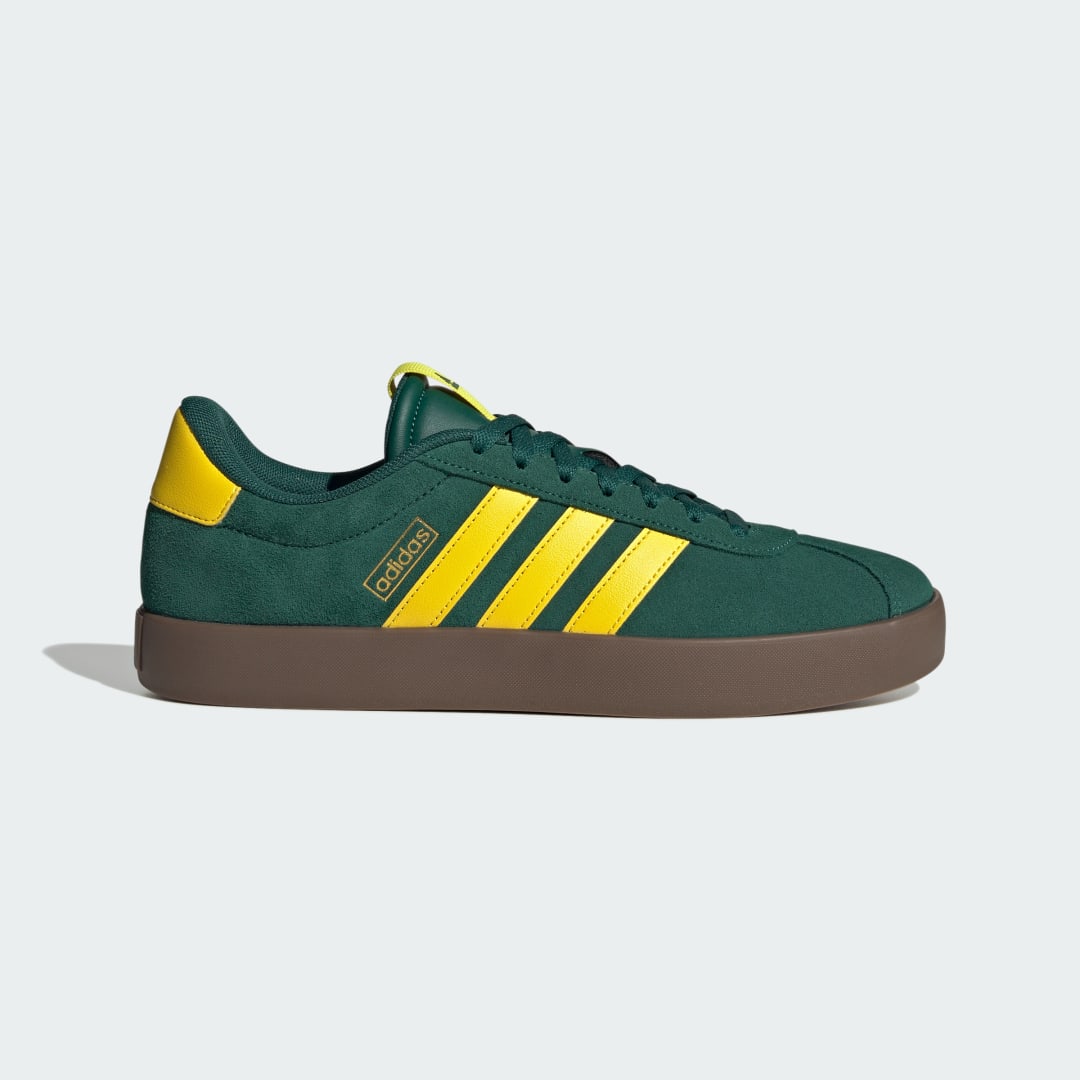 Detalle de Zapatilla VL Court 3.0 de Adidas: comodidad y estilo en verde