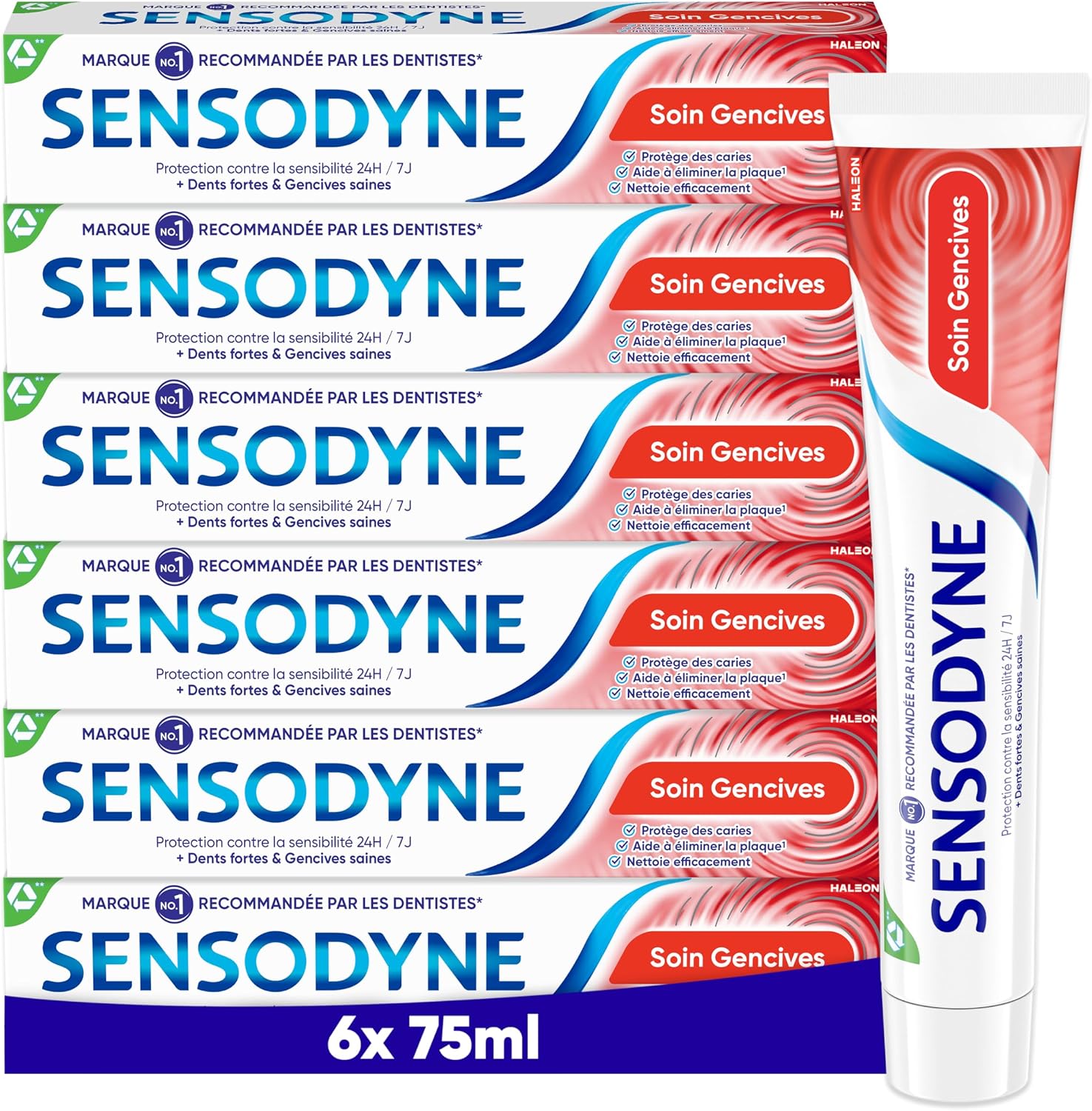 Detalle de SENSODYNE Dentifrice Soin Gencives 75 ml 🦷