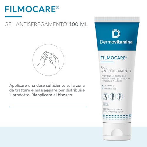 Detalle de Dermovitamina Filmocare Gel Antisfregamento 100 ml – Protezione Avanzata