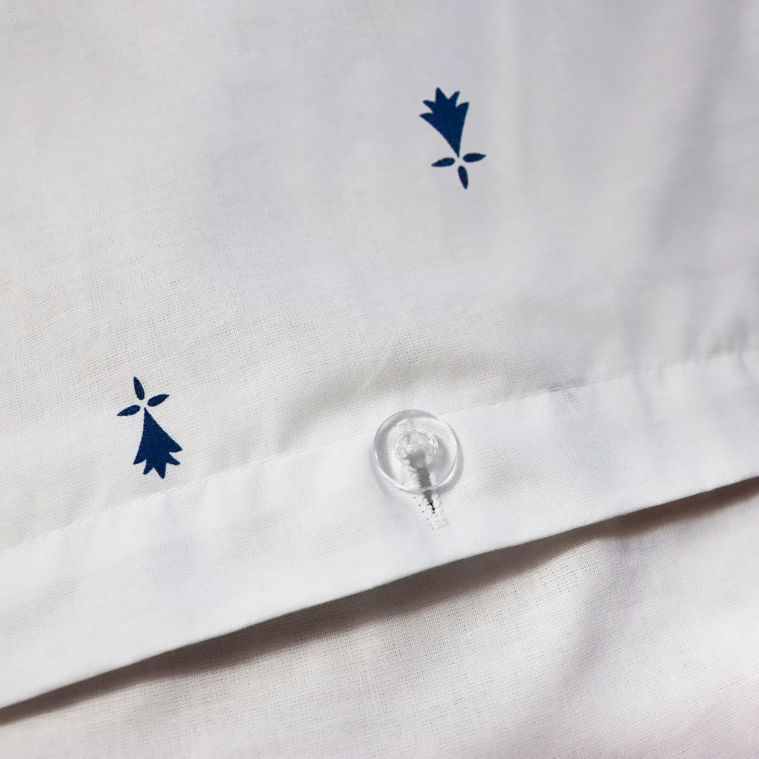 Thumbnail 5 de MATT & ROSE Parure de lit 220x240 cm Breizh en 100% coton lavé (housse de couette + 2 taies 65x65 cm) blanche