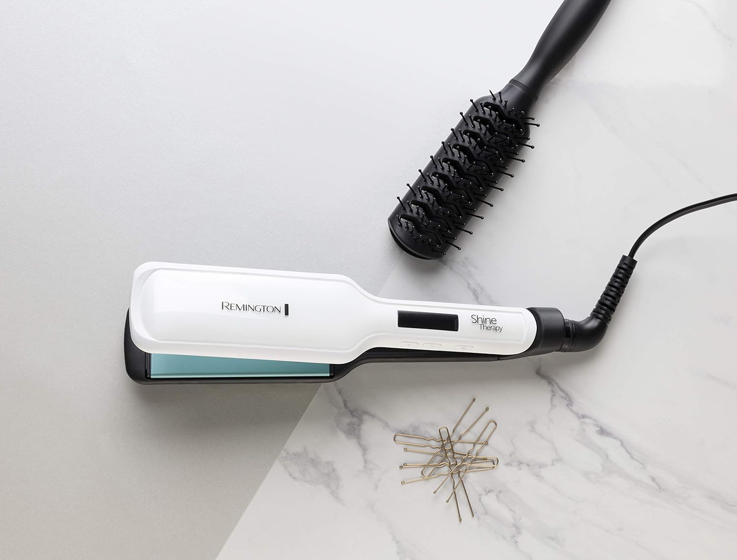 Thumbnail 1 de Remington Shine Therapy Plancha de Pelo con Aceite de Argán 💇‍♀