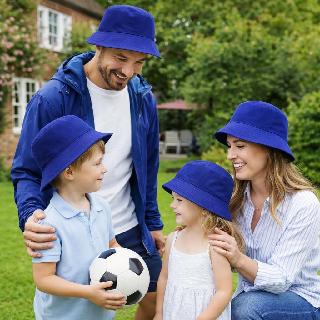 Thumbnail 4 de COSHAL® Mens Classic Cotton Bucket Hat Unisex – Reversible Sun Hat 56-58 cm