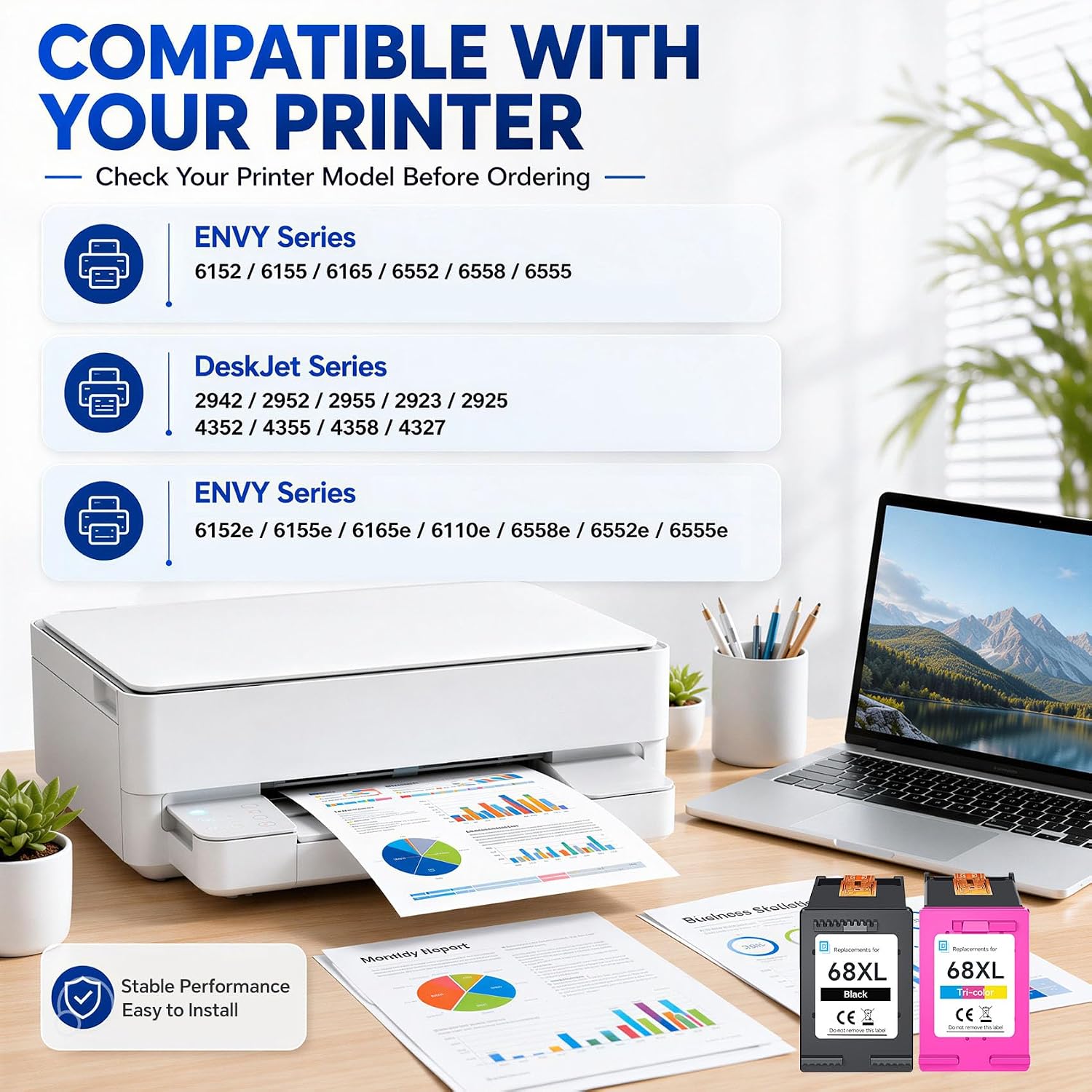 Detalle de Compatible Ink Cartridges 68XL