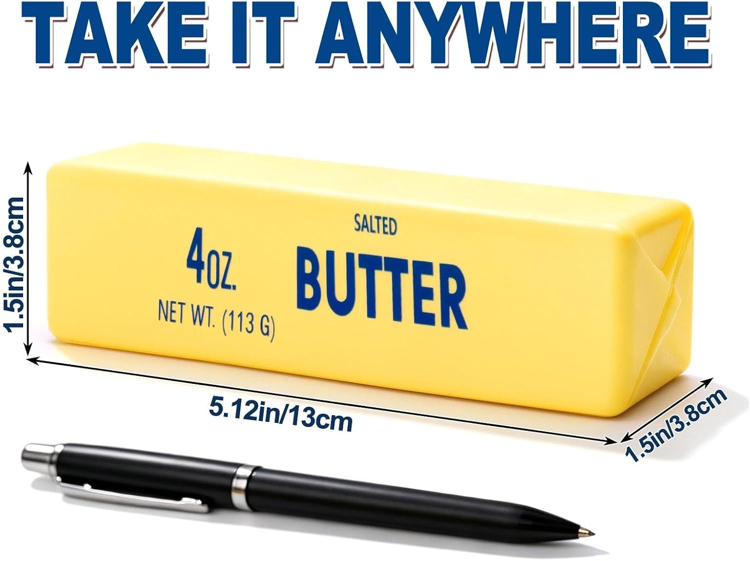 Detalle 2 de Butter Squishy Toy, 5.1 in