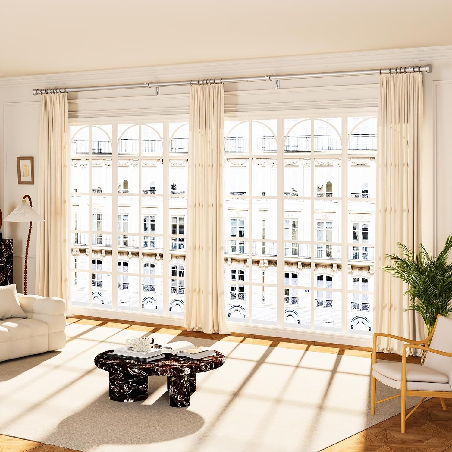 Detalle 2 de YaFex Curtain Rod 1-Inch
