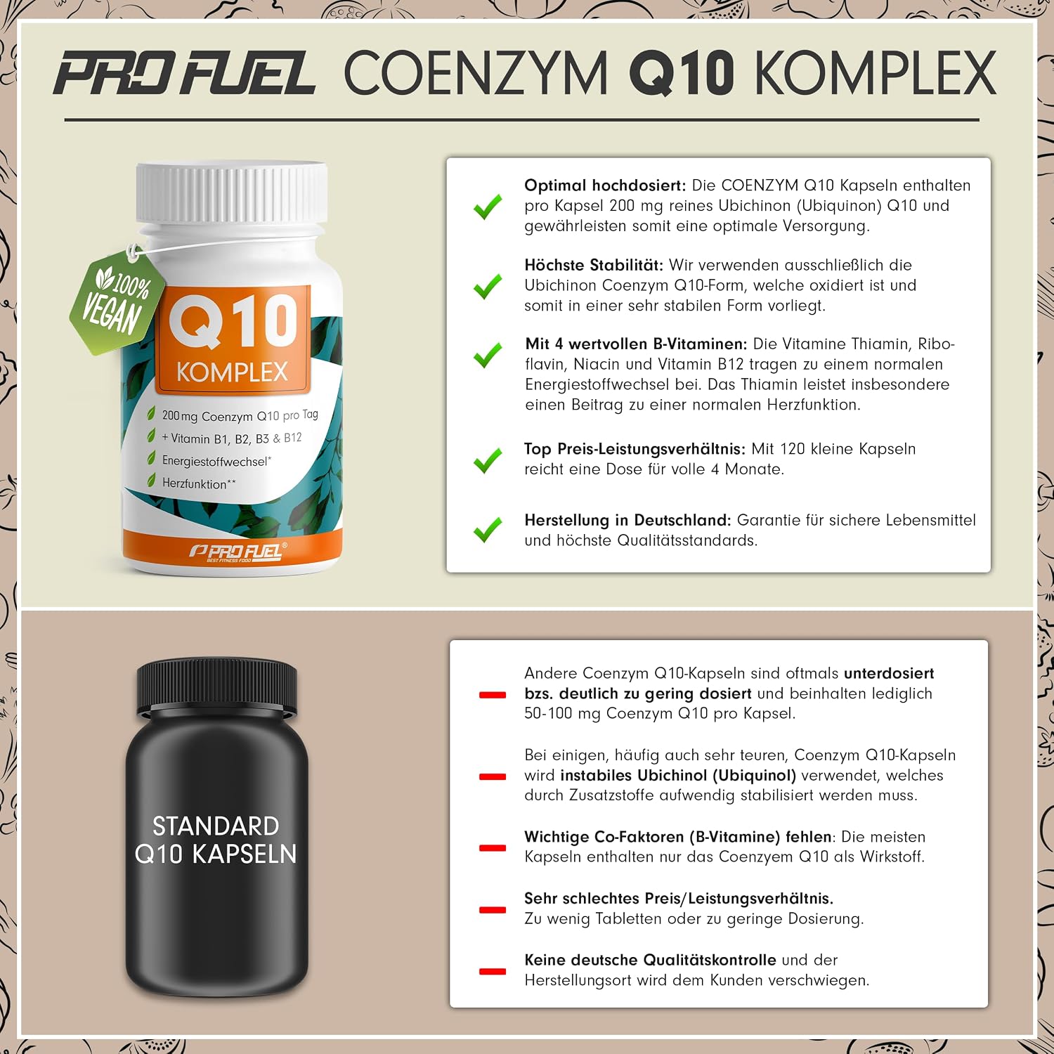 Detalle de Q10 Kapseln hochdosiert 120x