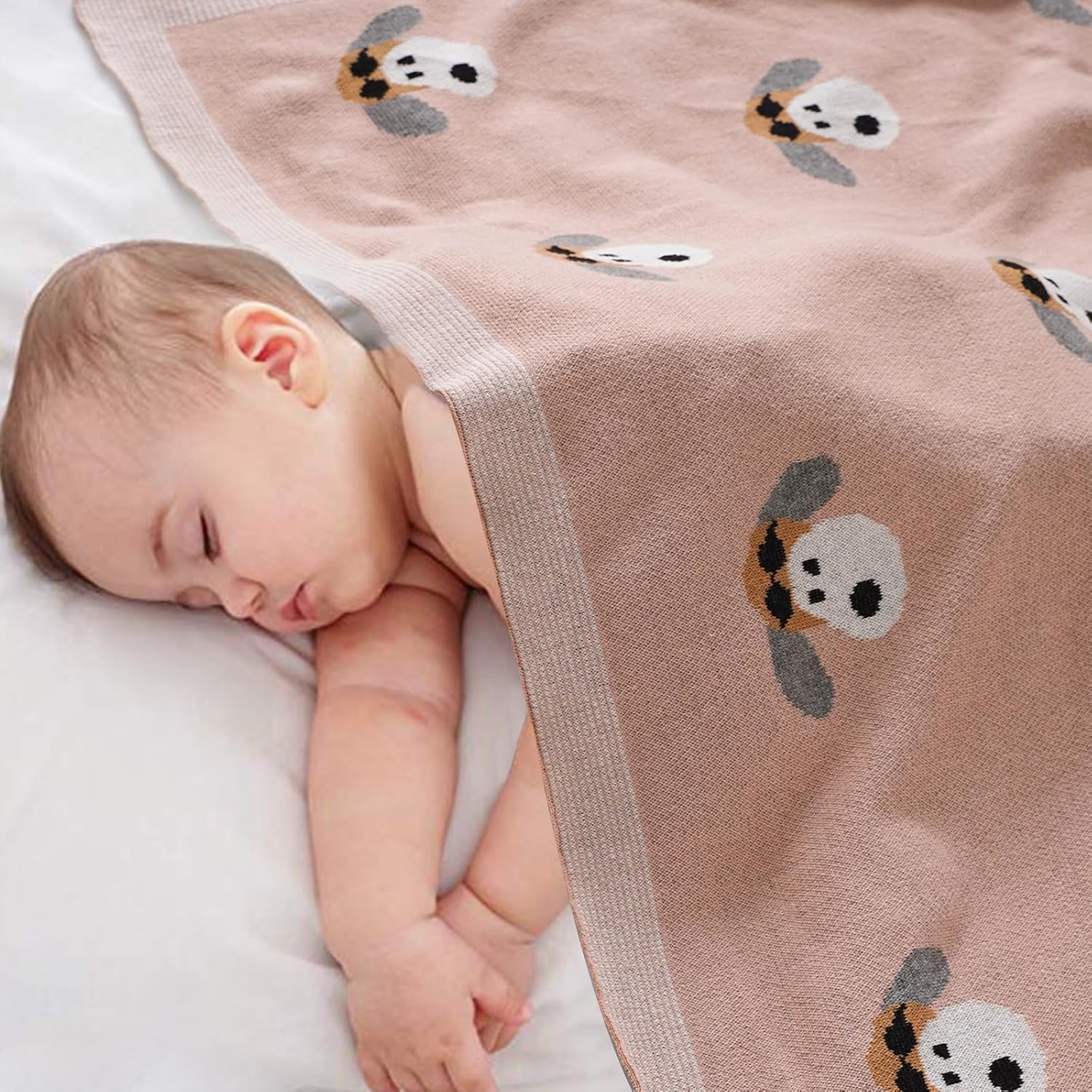 Detalle 2 de Mimixiong Baby Blanket, 30 x 40 Inch