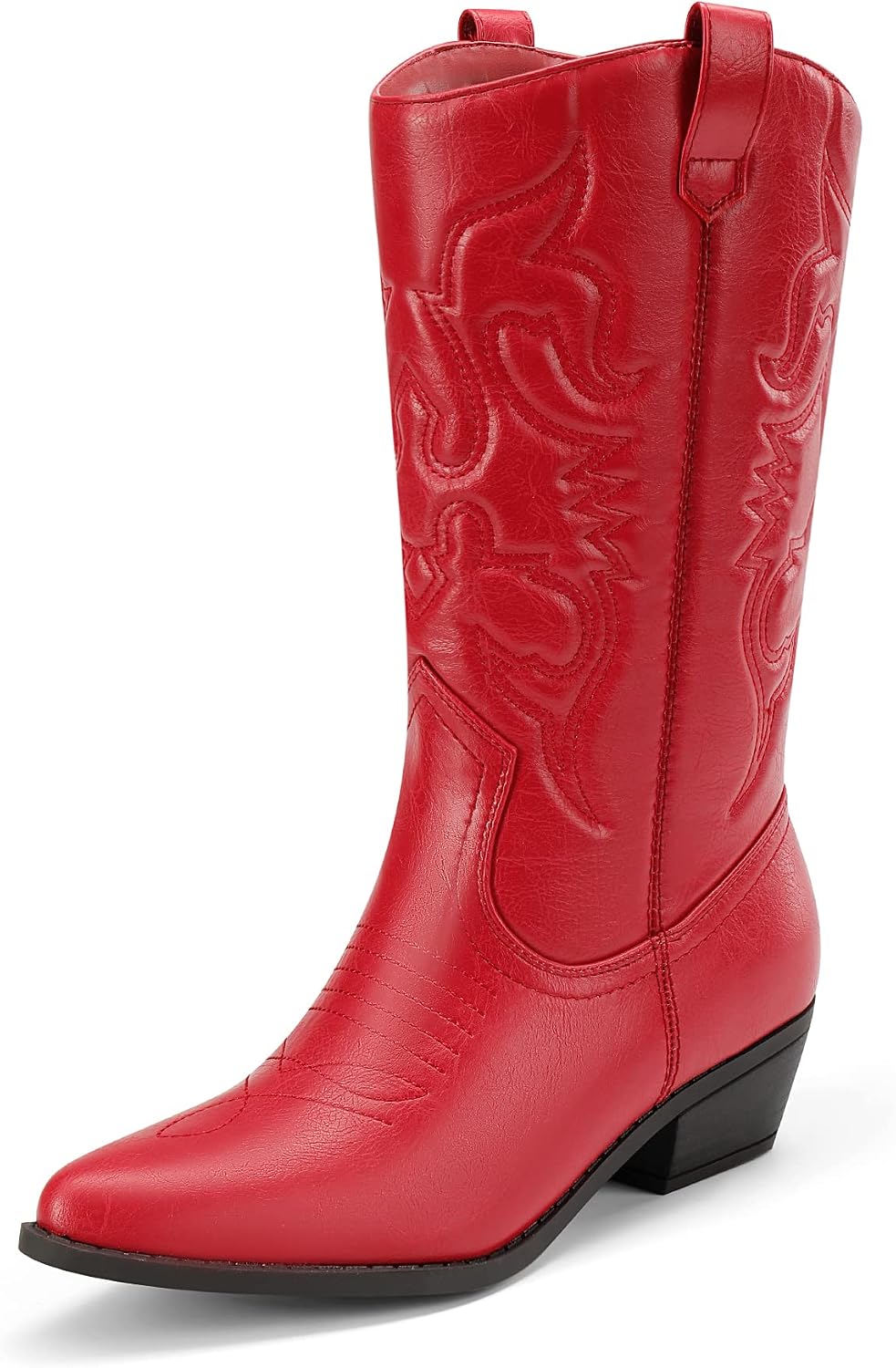 Detalle de DREAM PAIRS Women's Western Boots with 10-Inch Shaft