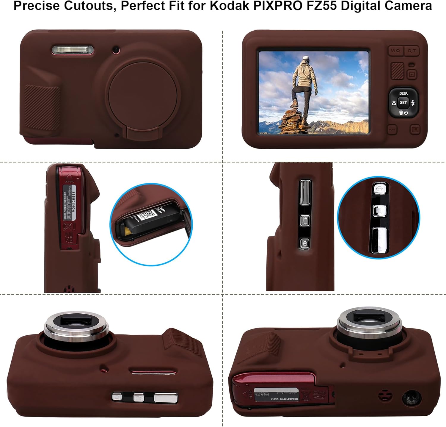 Thumbnail 3 de RAIALL silicone case for Kodak PIXPRO FZ55