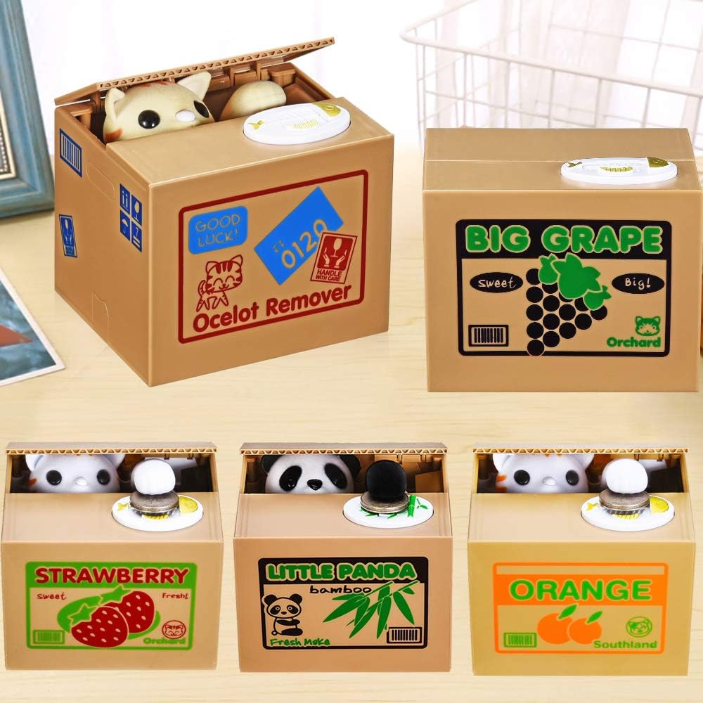 Detalle 2 de Stealing Money Box Cute Panda 40 coins