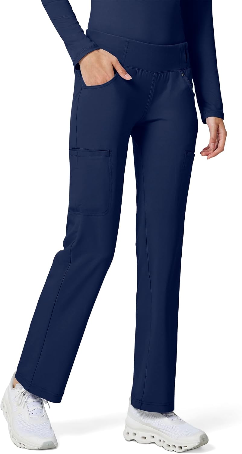 Detalle 2 de Cherokee CK002 Iflex Women's Scrub Pants, 6 Pockets, 360° Stretch