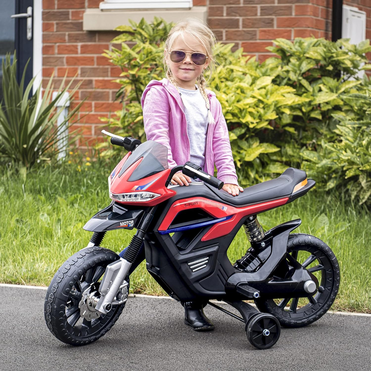 Thumbnail 1 de HOMCOM Moto électrique 25 W pour enfants
