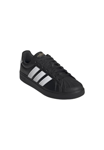 Thumbnail 6 de adidas Uomo Streettalk Shoes – Core Black/Ftwr White/Matte Gold, 42 EU