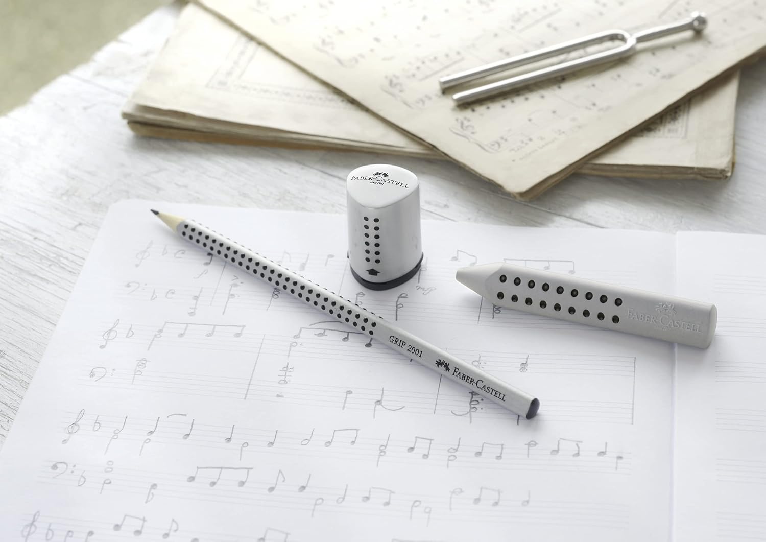 Thumbnail 1 de Faber-Castell 187100 Grip 2001 - Gomas triangulares gris ✏️