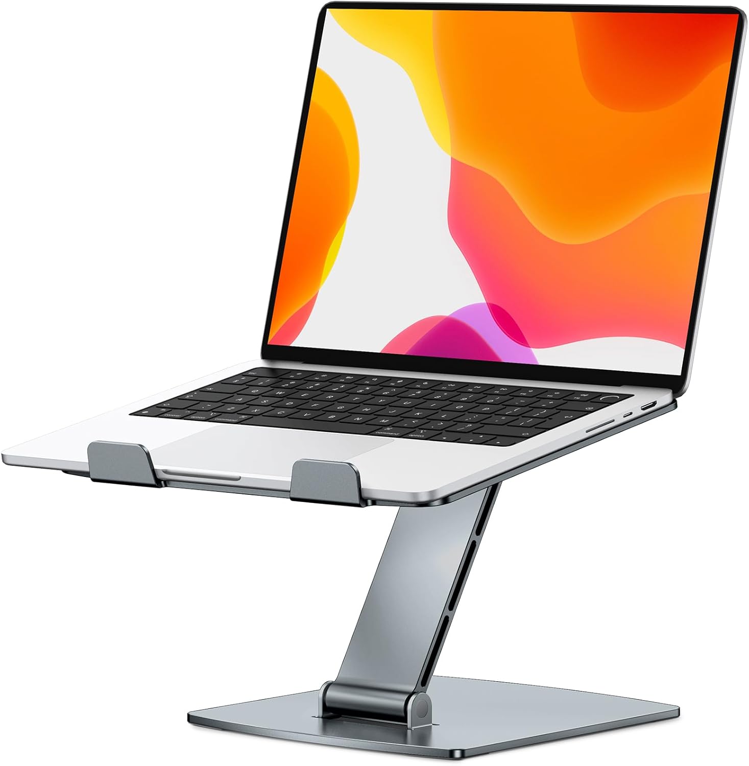 Detalle de CIRYCASE Supporto PC Portatile: Rialzo Ergonomico Pieghevole in Alluminio per 10–16