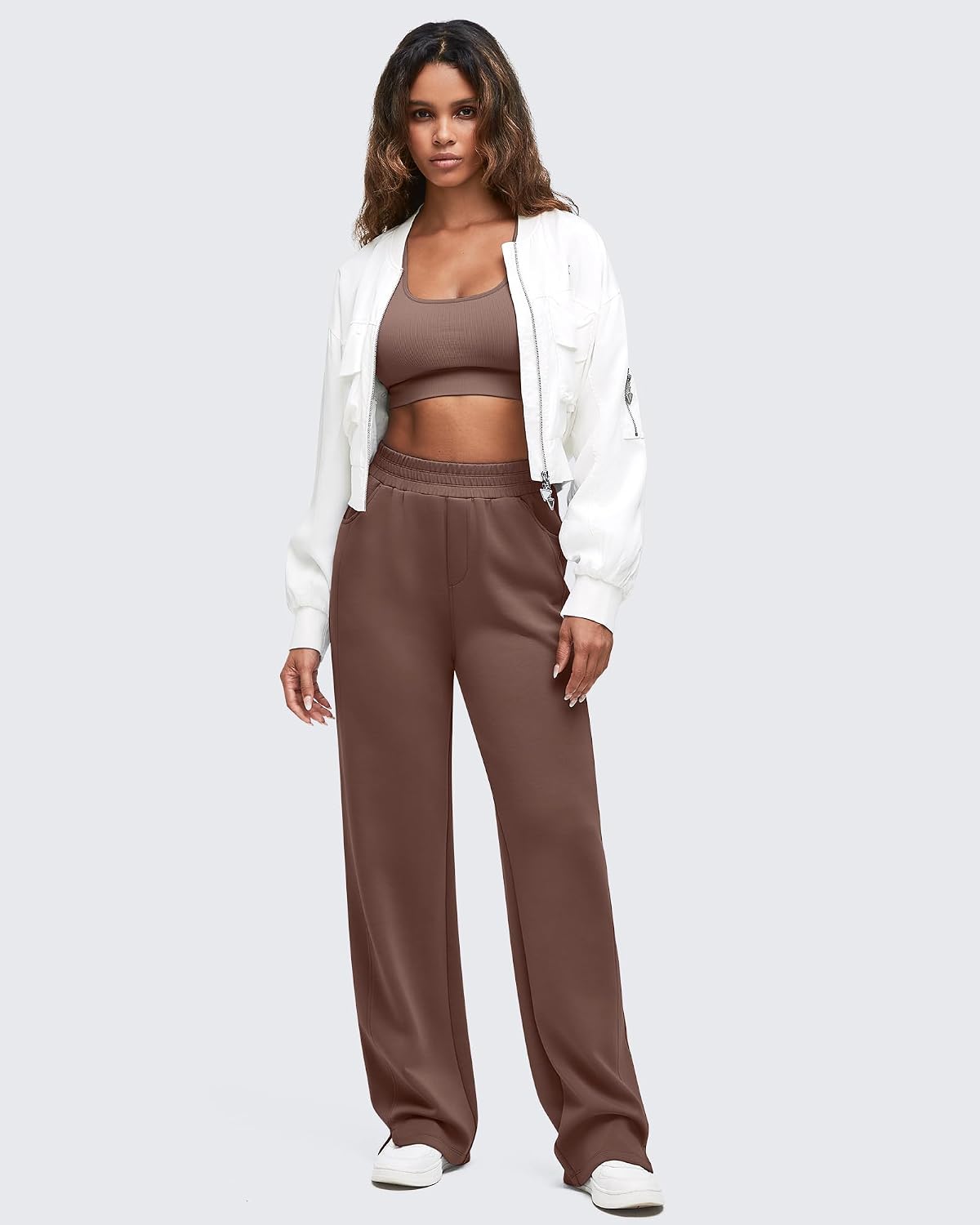 Detalle de G4Free Modal Wide-Leg Sweatpants