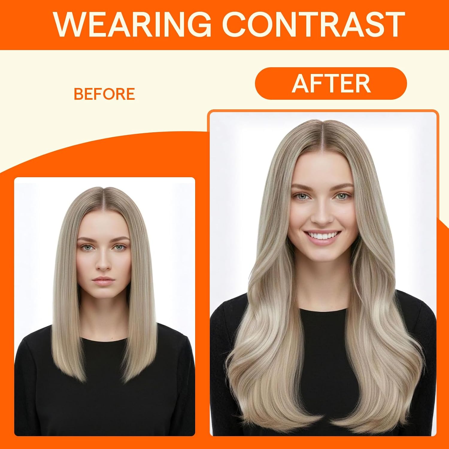 Thumbnail 4 de Full Shine Keratin Tip Hair Extensions 24 Inch