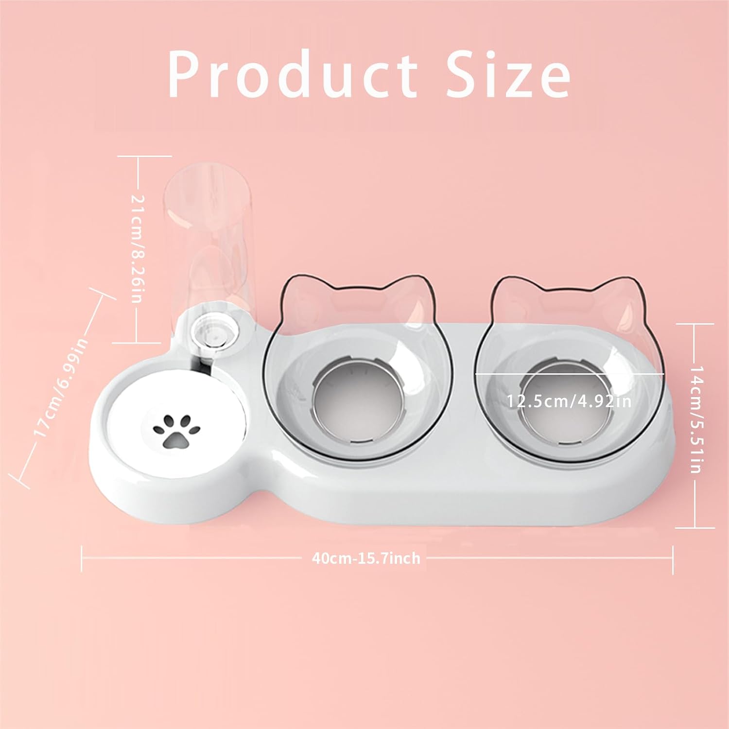 Detalle 2 de Marchul Gravity Water and Food Bowl 500ml