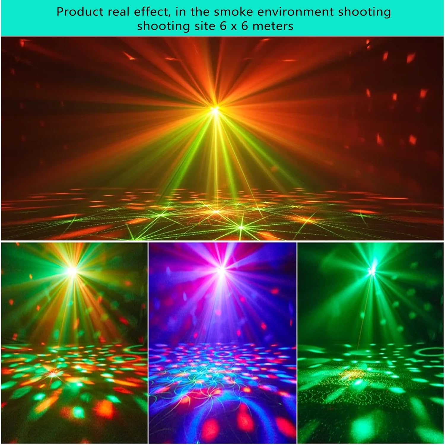 Detalle 1 de Yinpkteo 4-in-1 Party Lights