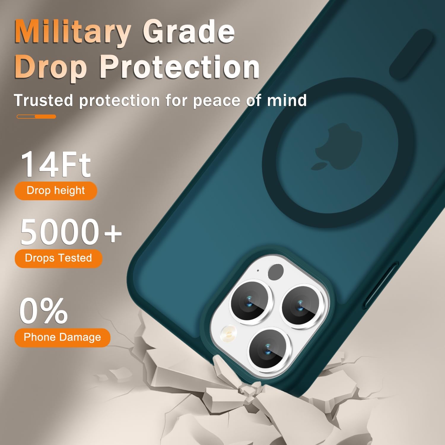 Detalle 2 de YENAPOON iPhone 14 Pro Max Case