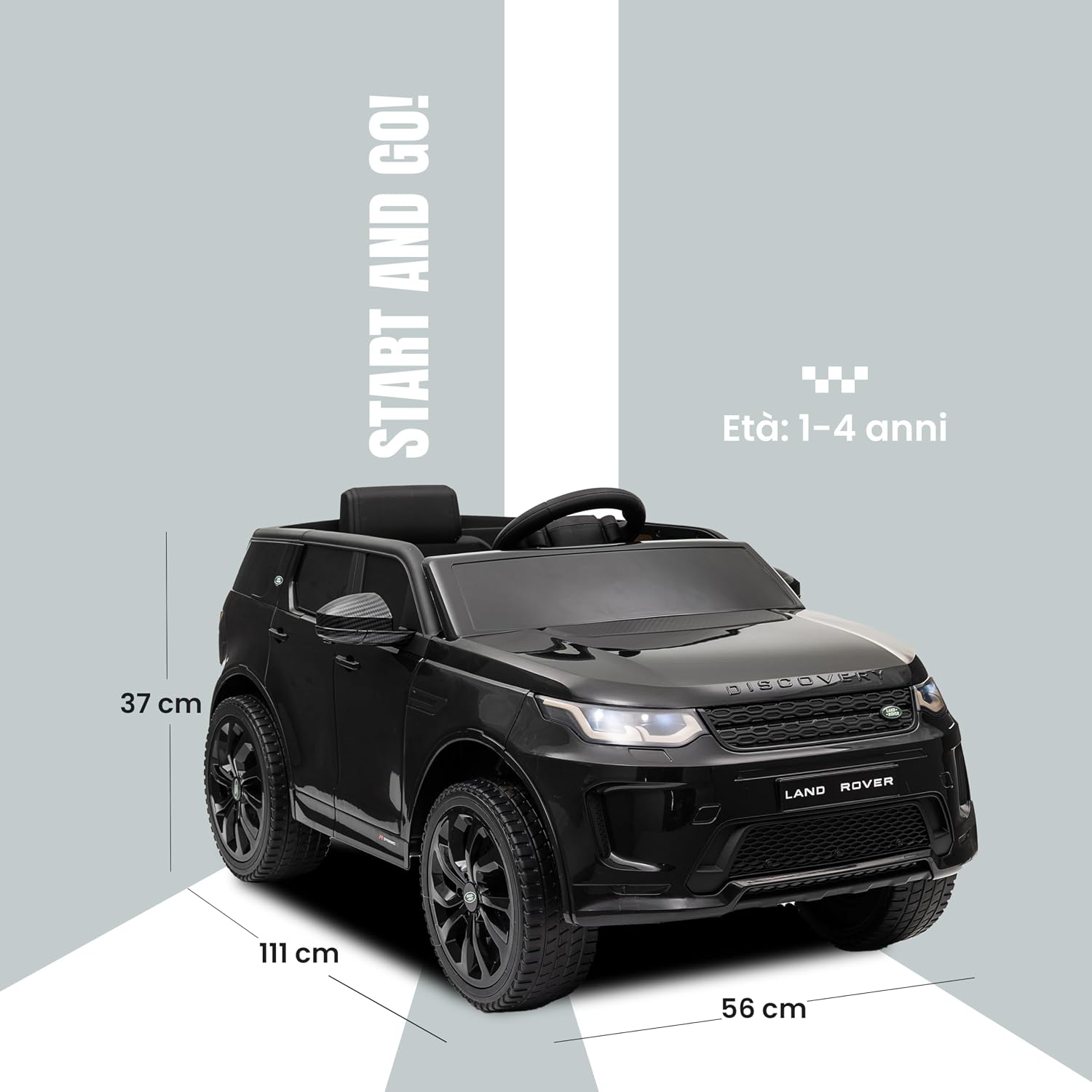 Detalle 2 de Land Rover Range Rover 12V per bambini