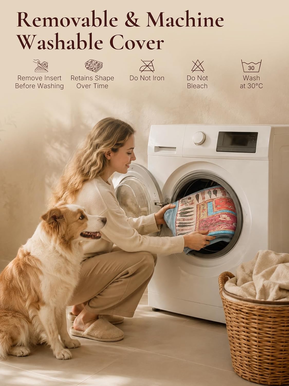 Detalle de Exsnugy Dog Bed 47-inch