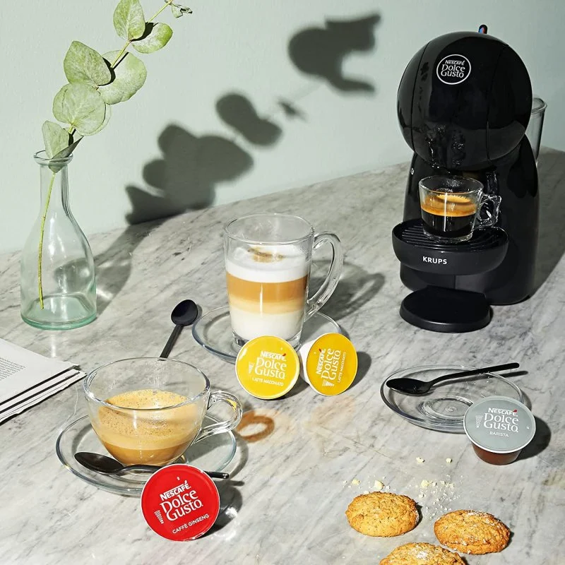 Detalle 2 de Krups Piccolo XS Cafetera Dolce Gusto ☕ Compacta y Elegante