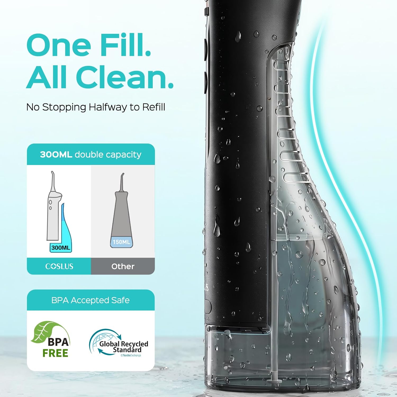 Thumbnail 5 de COSLUS E40 Portable Water Flosser
