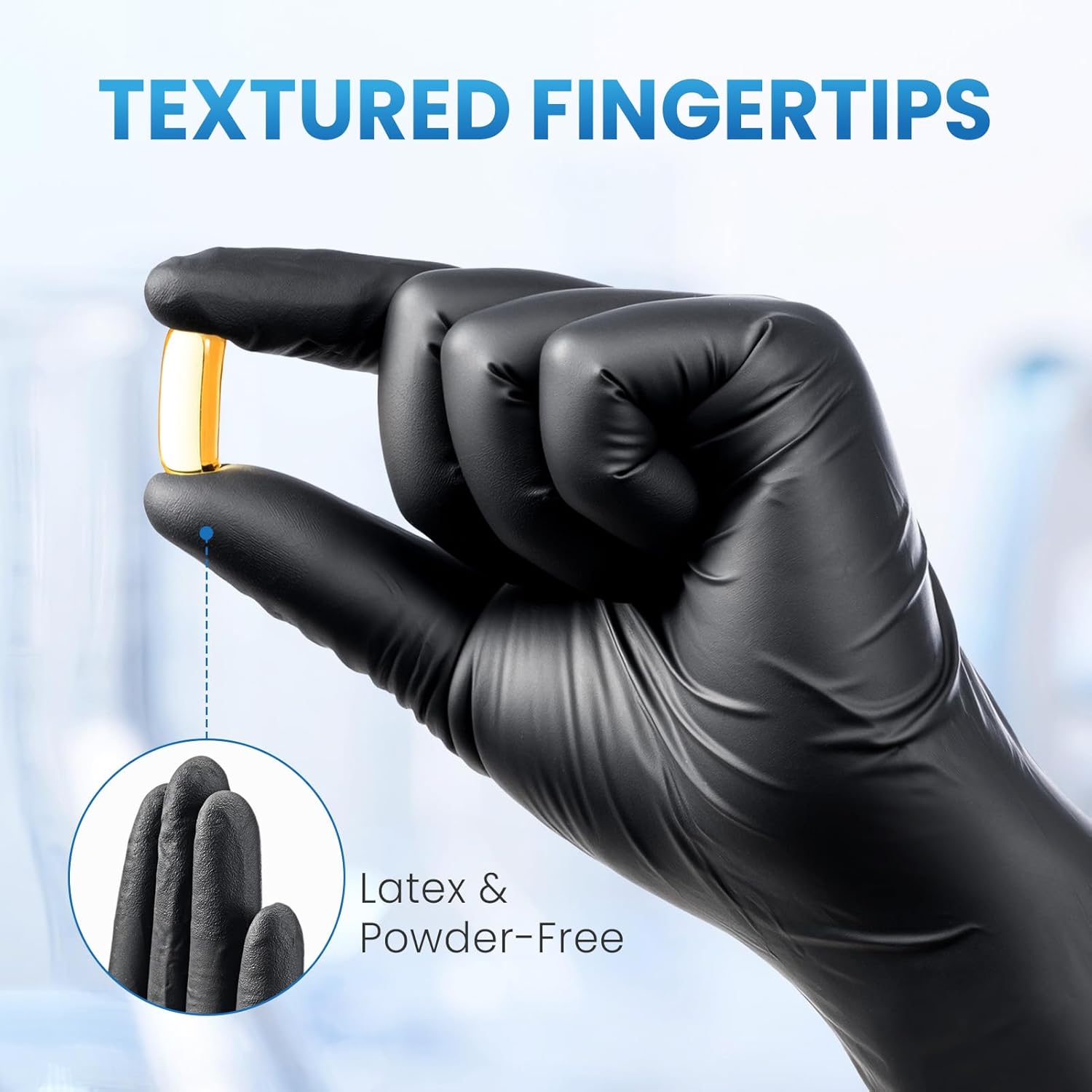 Thumbnail 5 de Borje Nitrile Gloves 100 Count Disposable 🧤