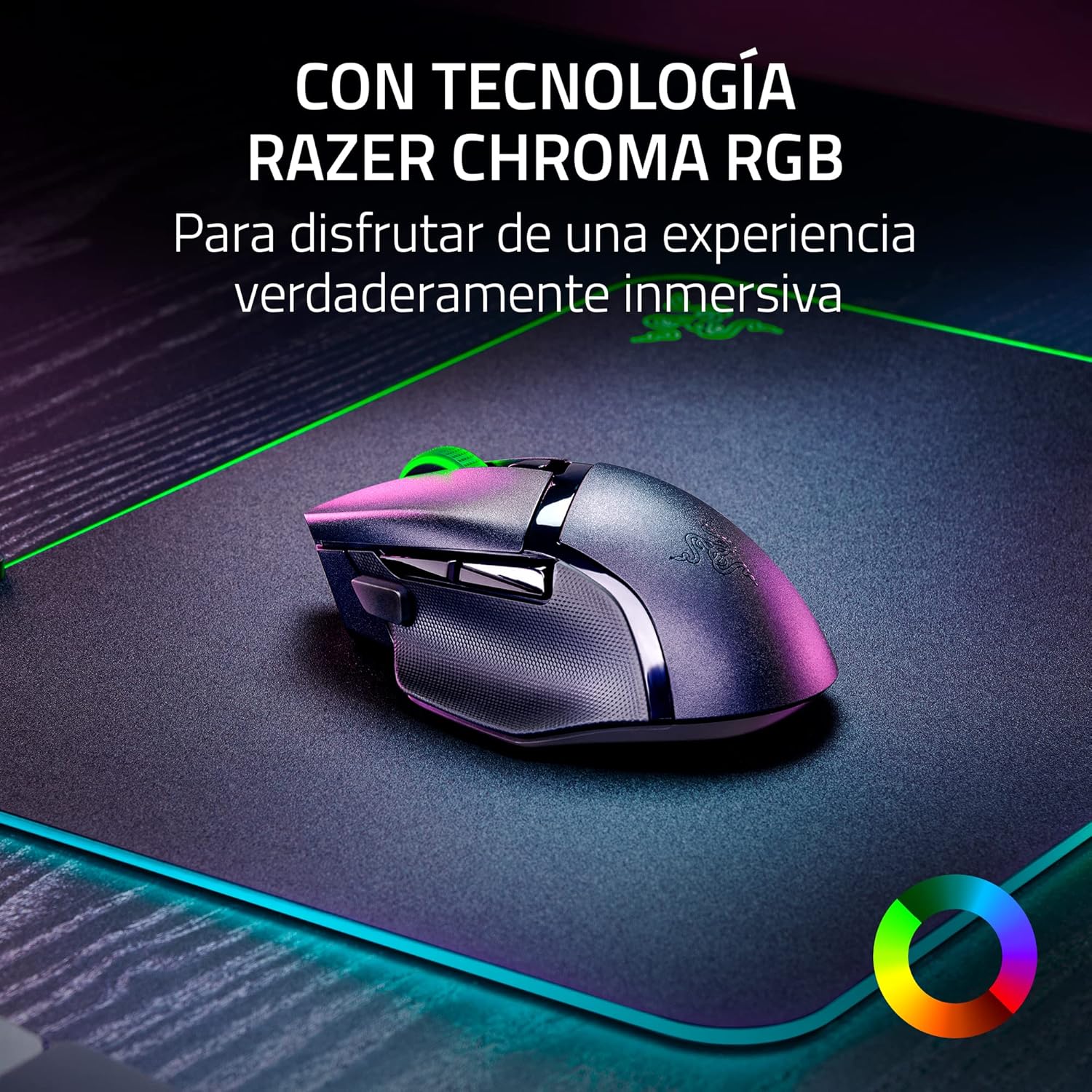 Thumbnail 7 de Razer Basilisk V3 X HyperSpeed 🖱️ Mouse gaming inalámbrable personalizable