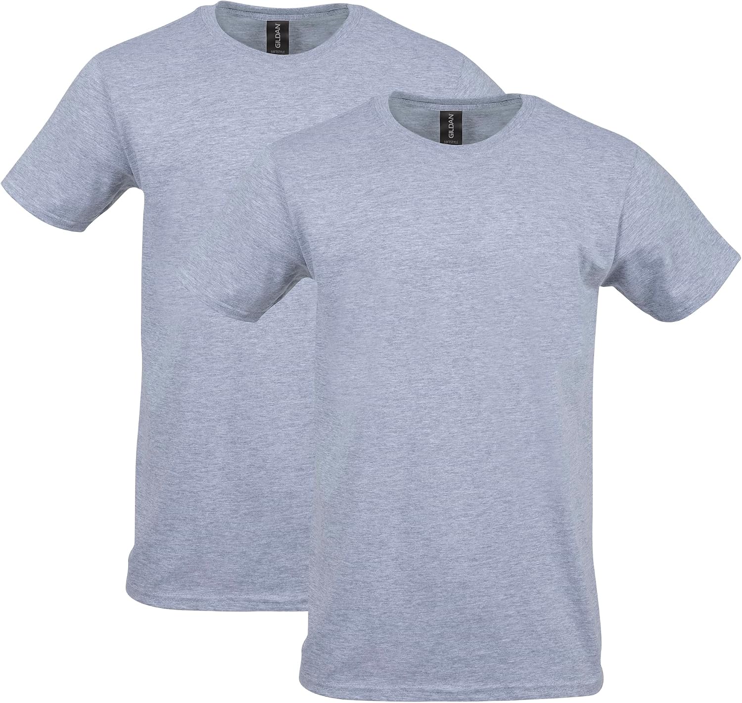 Detalle de Gildan Adult Softstyle Cotton T-Shirt - Style G64000, Multipack