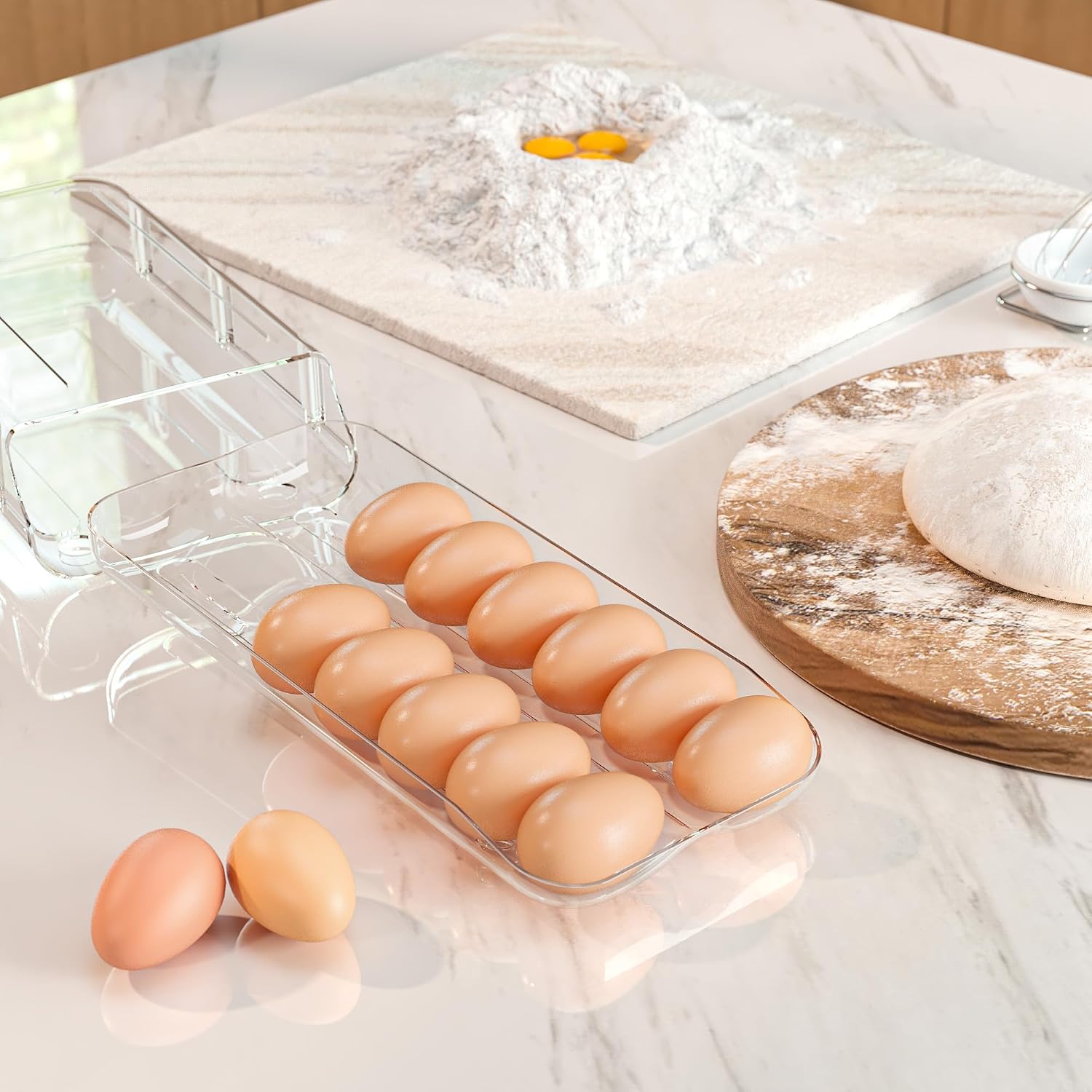 Thumbnail 6 de theaoo Egg Holder for Fridge — 1 Pack