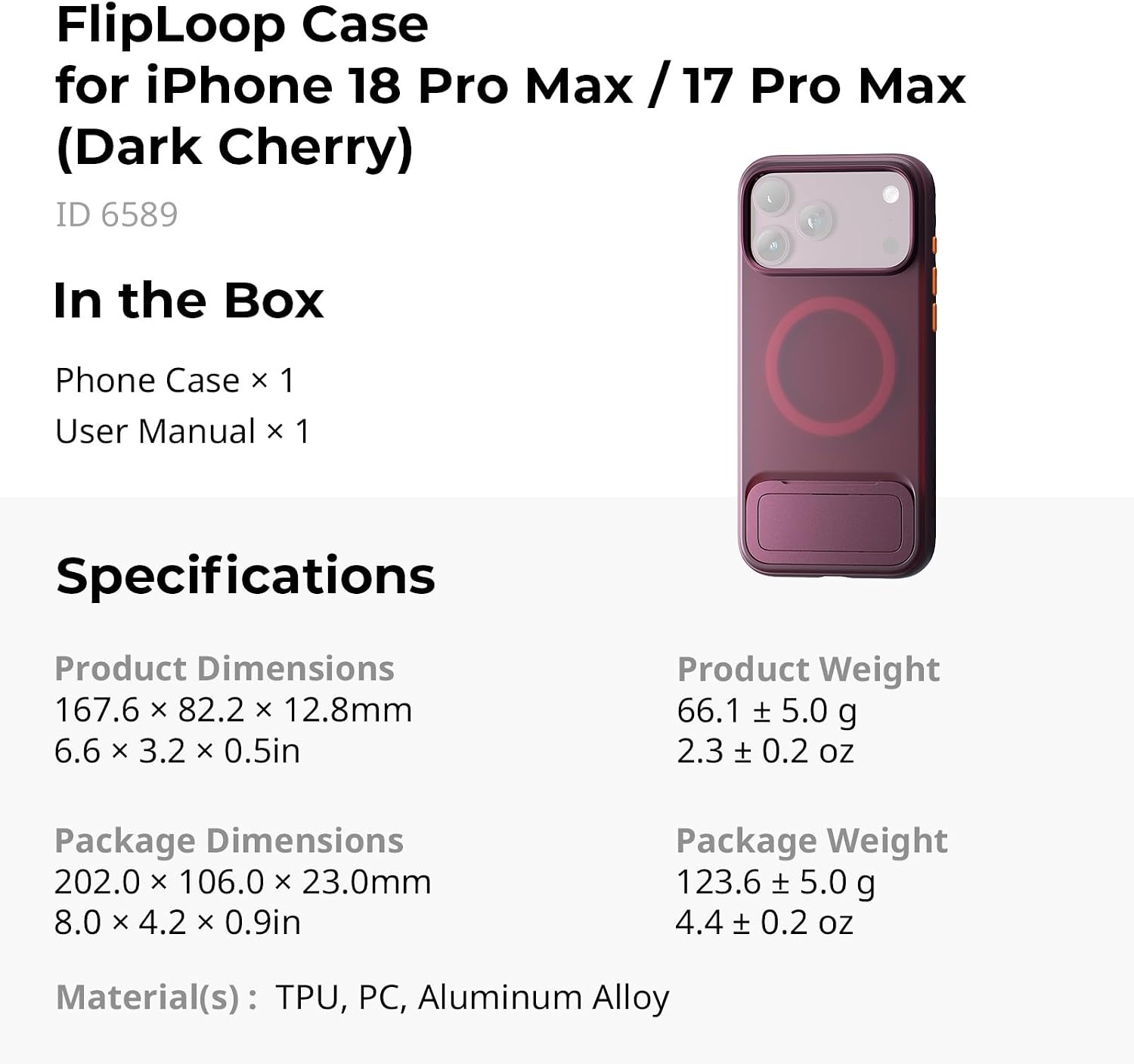 Thumbnail 6 de SmallRig phone case for iPhone 18 Pro Max