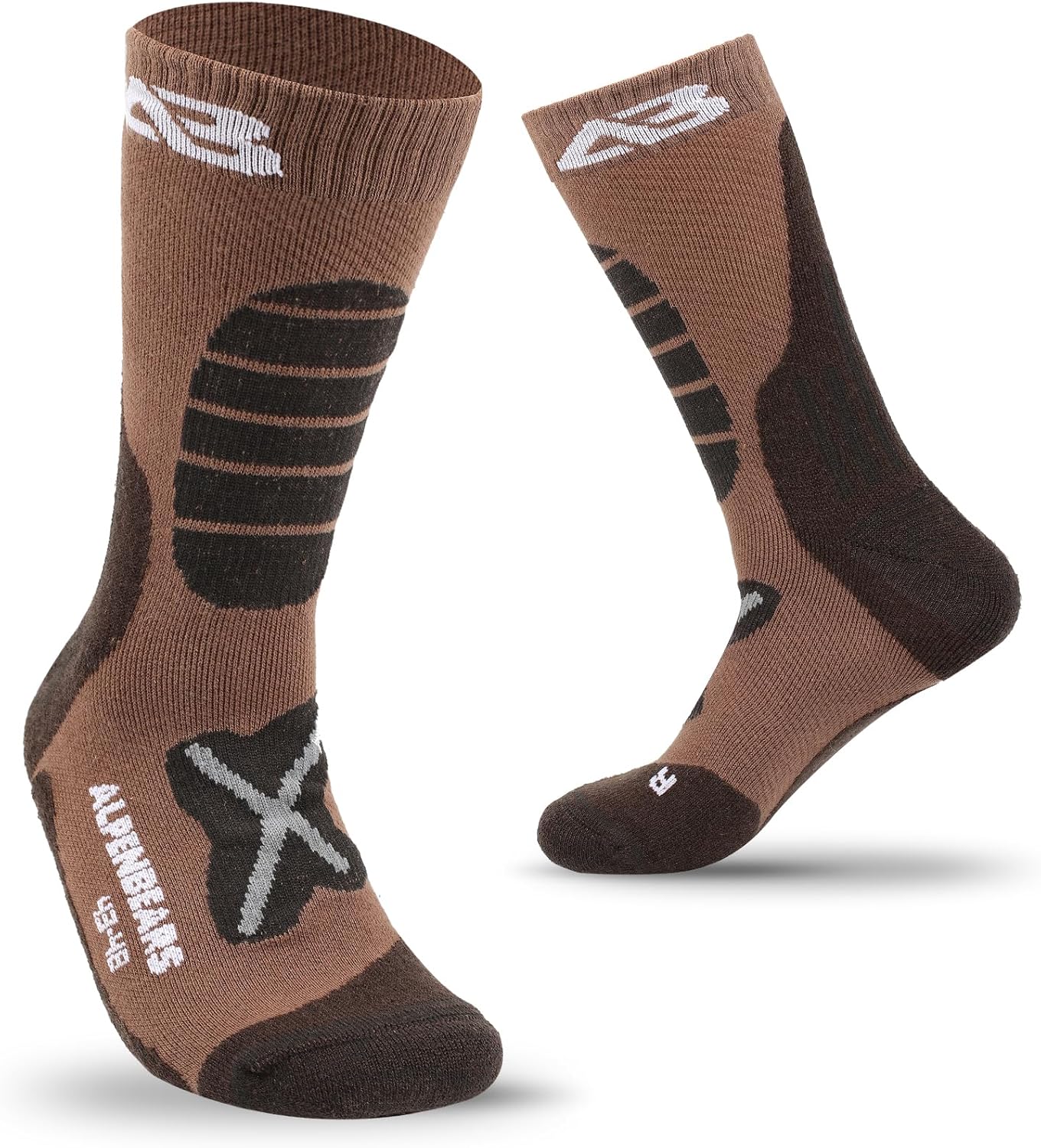 Thumbnail 5 de Alpen Bears Calze Trekking in Lana Merino Premium – Set da 2 paia