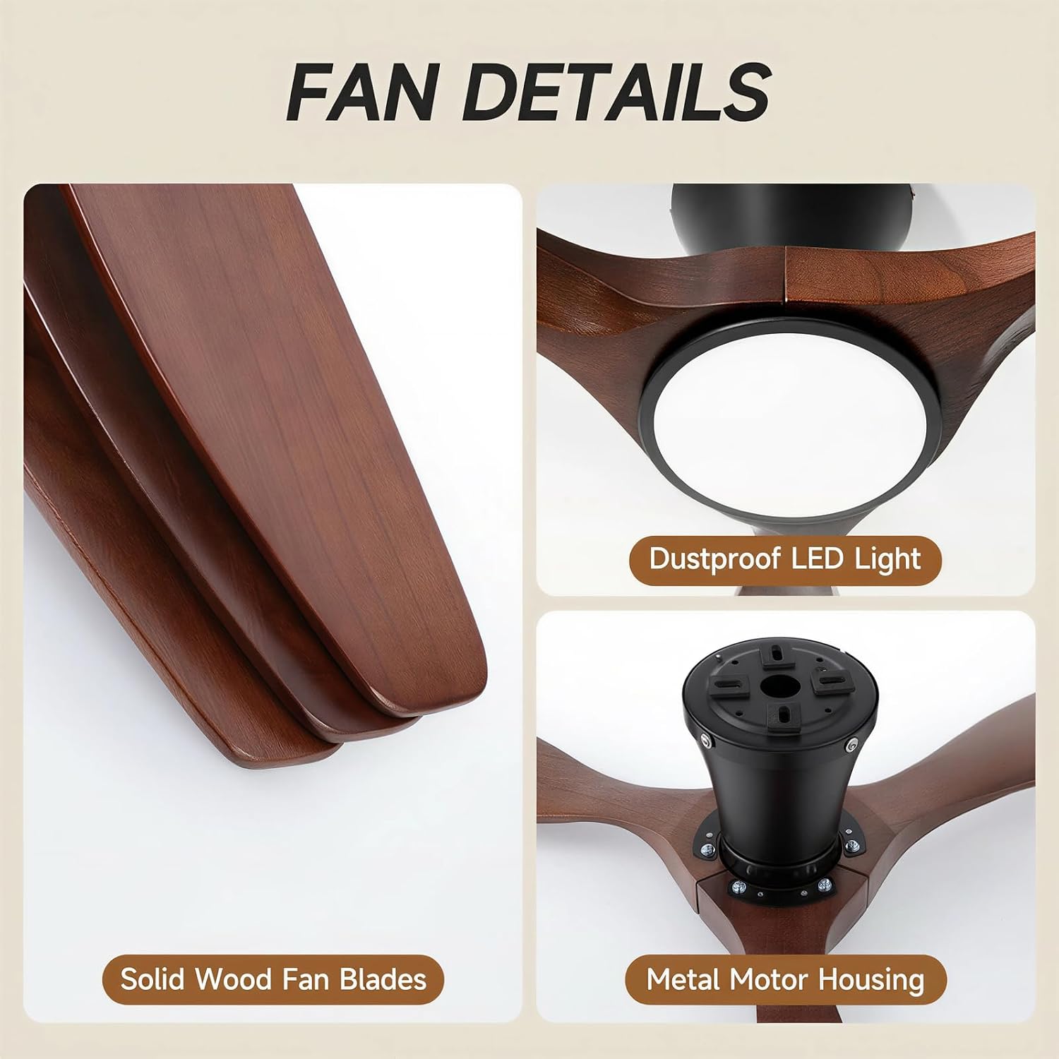 Detalle 2 de Skylike Ceiling Fan 42-inch