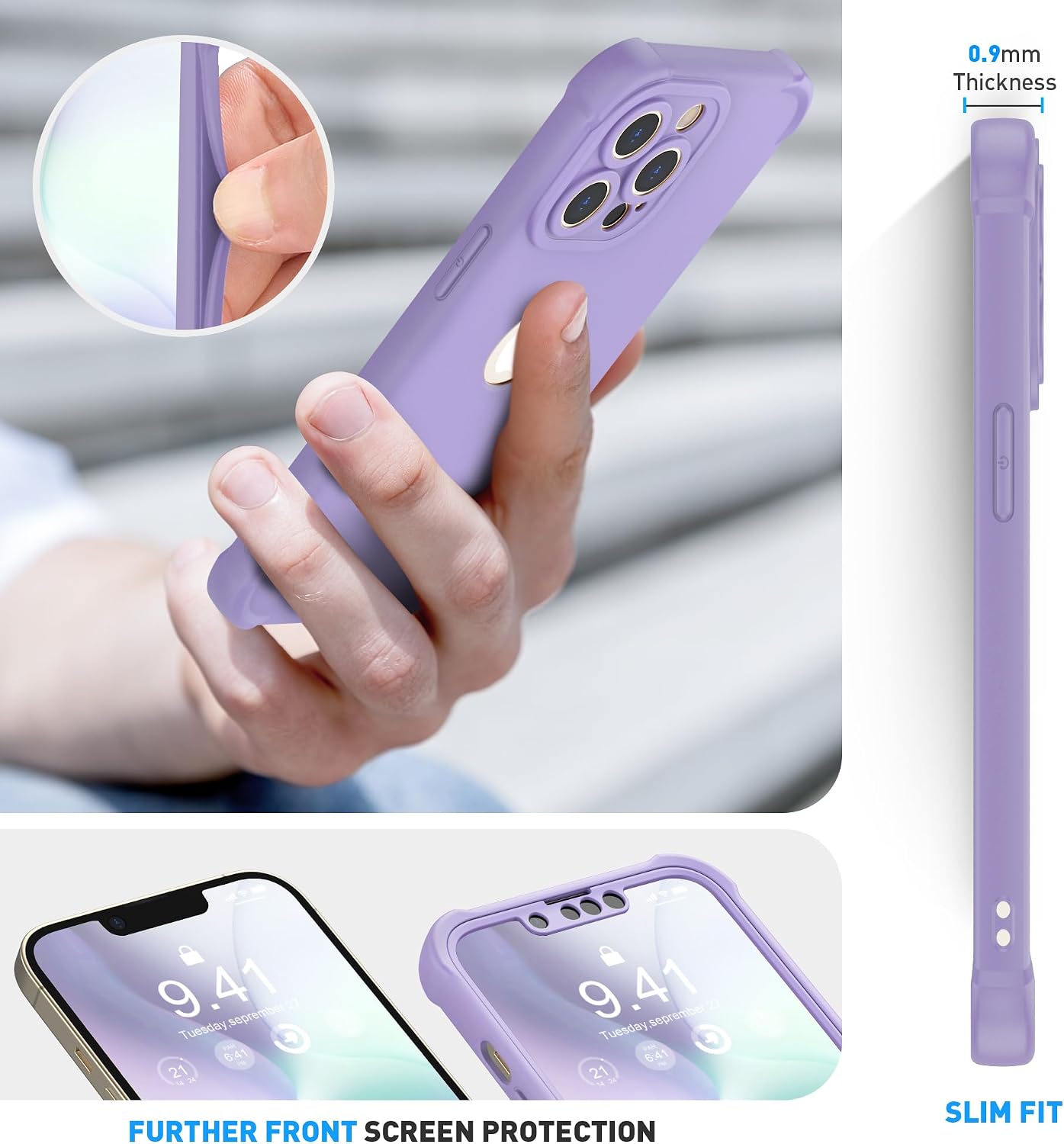 Thumbnail 2 de ORETECH iPhone 13 Pro Max Case Lilac