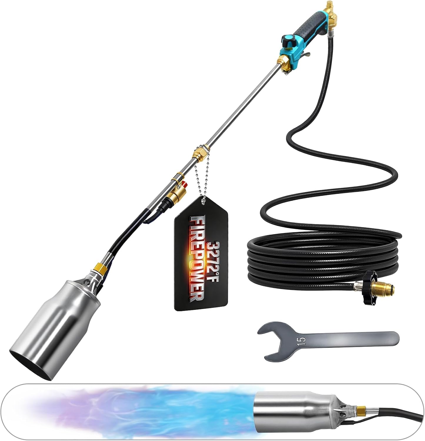 Detalle de Sondiko Propane Torch with 10-Foot Hose