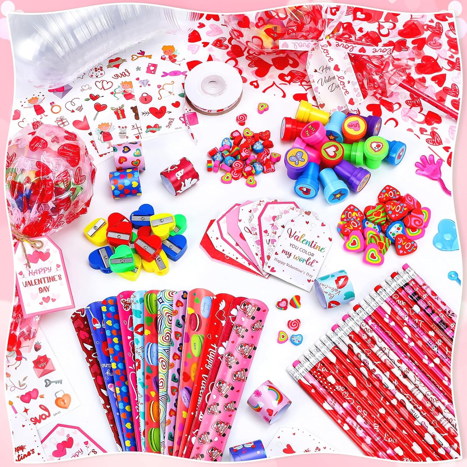 Thumbnail 4 de CZWZ 272Pcs Giant Lollipop Valentine Gifts 🎉