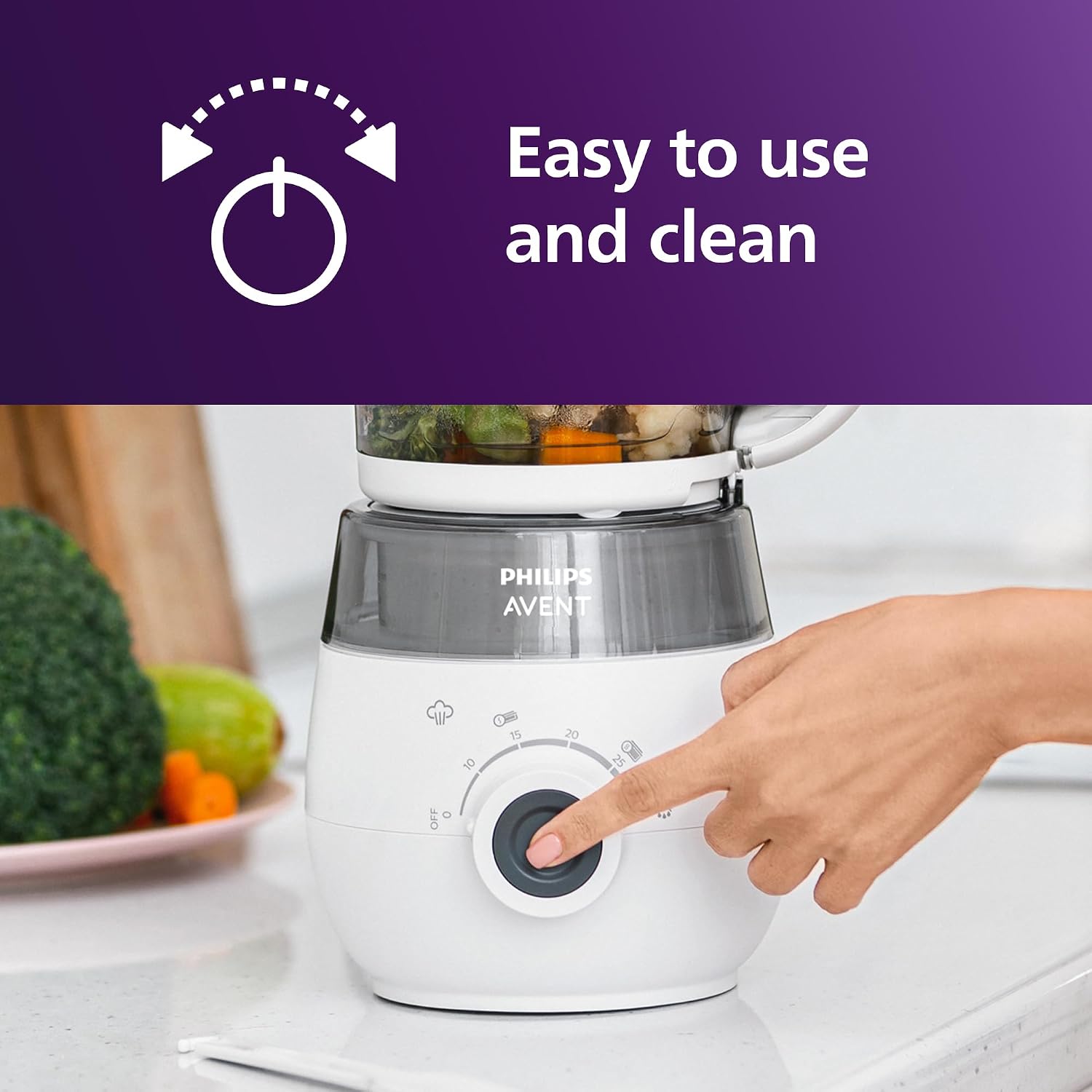 Thumbnail 5 de Philips Avent Premium 4-in-1 Steamer Blender SCF883/02 review
