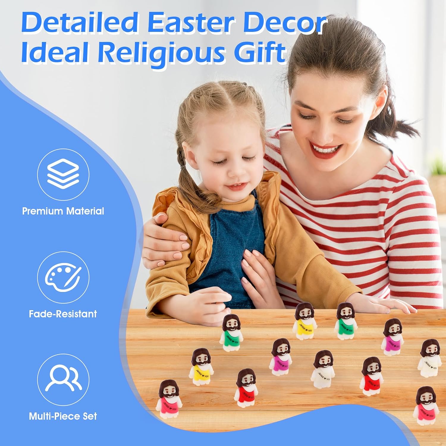 Thumbnail 4 de ajabavbd 40PCS Little Jesus Figures