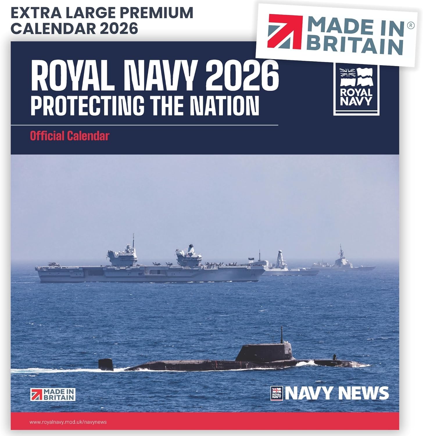 ALLTRADE Calendar 2026 Royal Navy Official