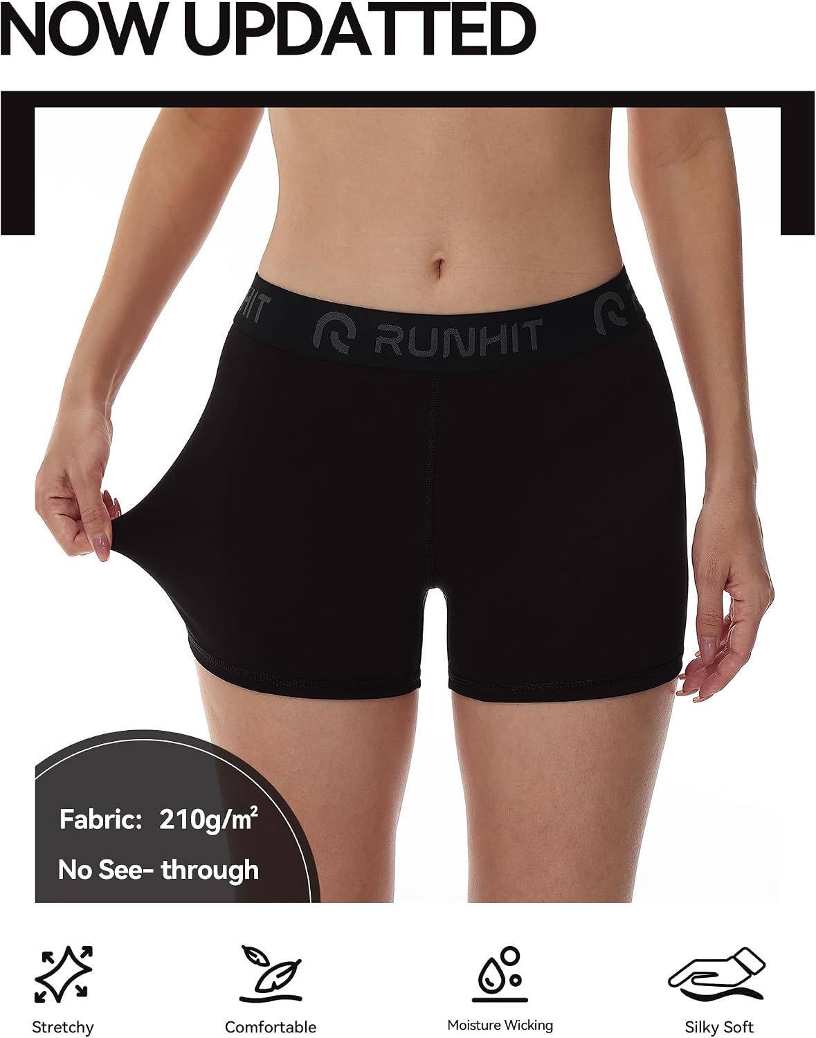 Detalle de Runhit 3" Volleyball Shorts 3 Pack