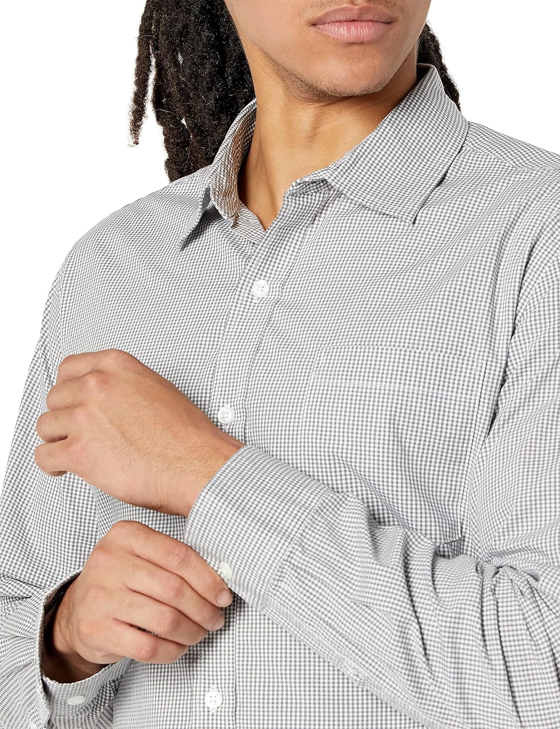Thumbnail 2 de Amazon Essentials Men's Regular-Fit Long-Sleeve Poplin Shirt