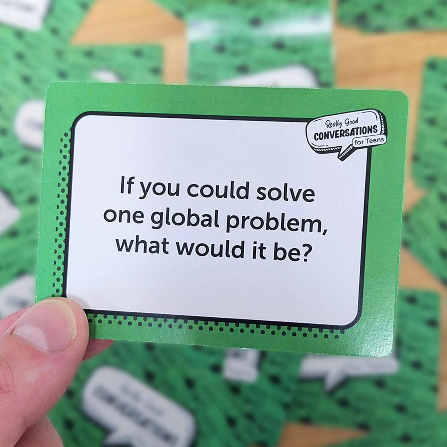 Detalle de Really Good Conversations for Teens cards