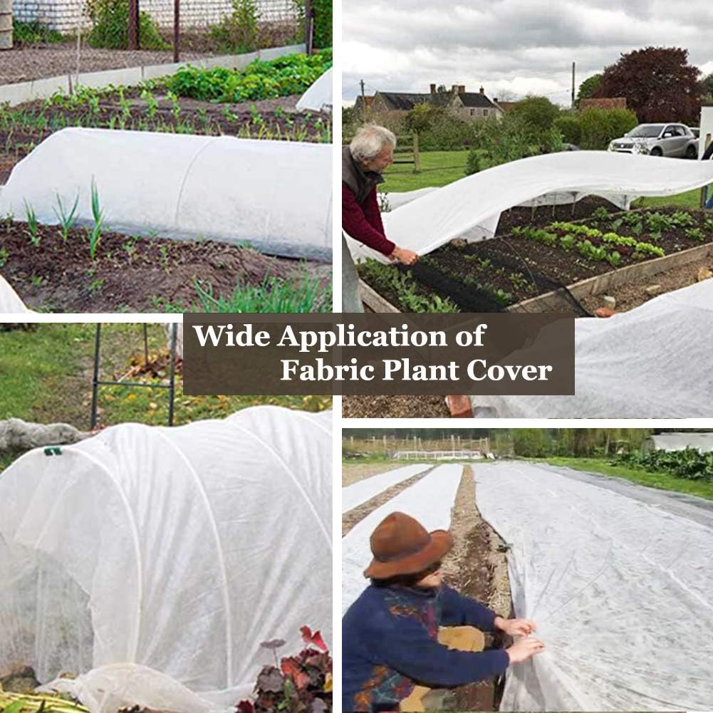 Thumbnail 6 de Valibe 10 ft x 30 ft Floating Row Cover, 0.9 oz/yd² Garden Fabric