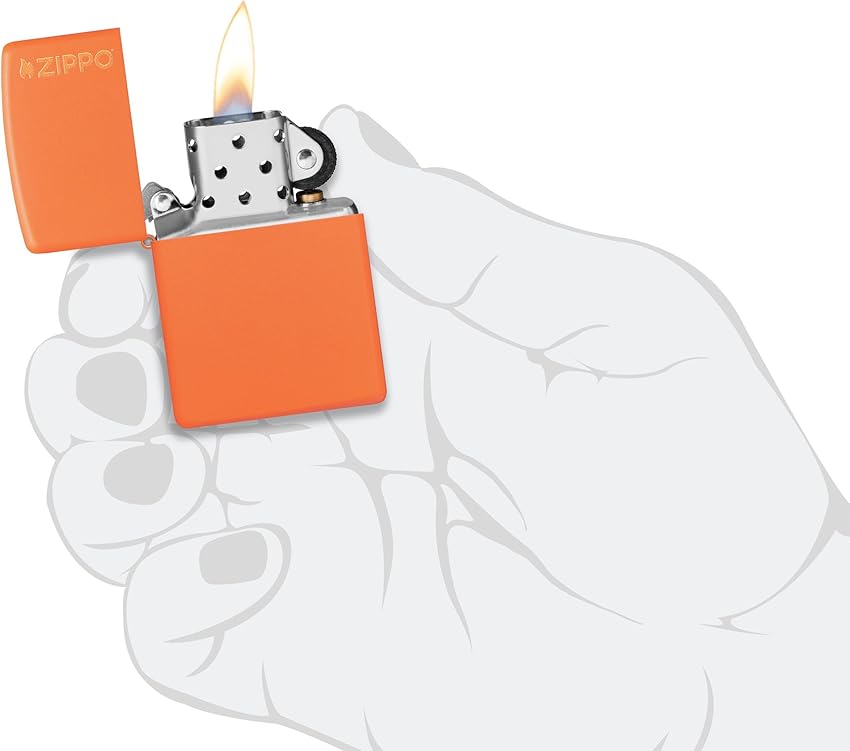 Thumbnail 4 de Zippo Classic Orange Matte encendedor 125 ml