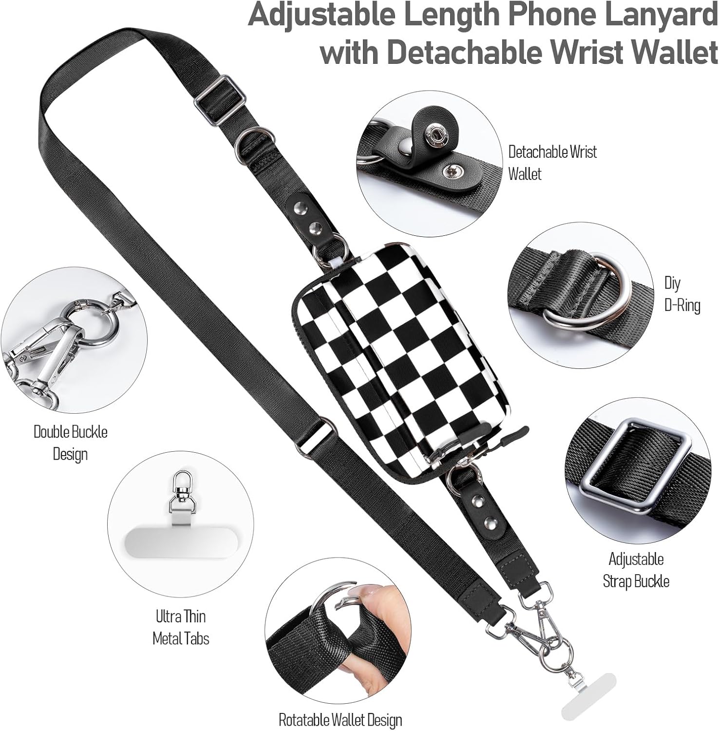 Thumbnail 1 de Tiostep Clip and Go Strap crossbody phone wallet