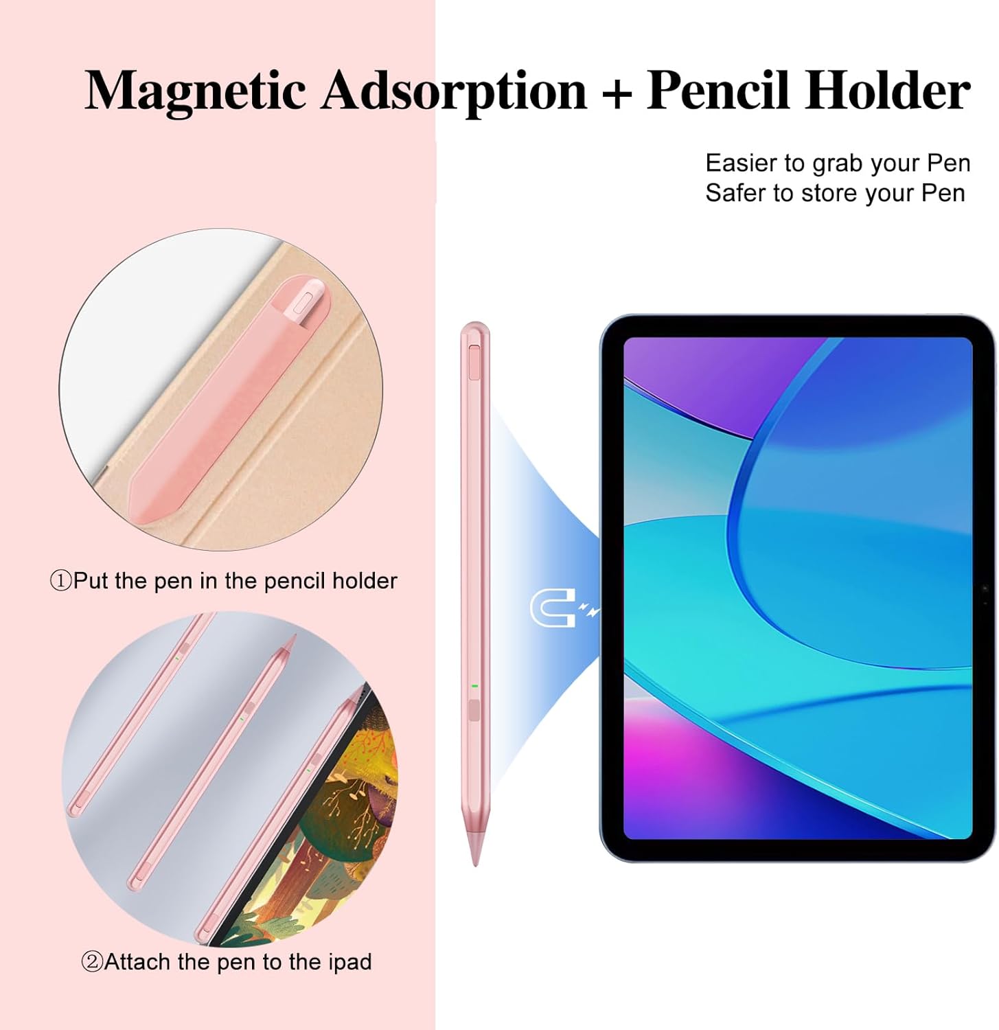 Thumbnail 4 de iPad stylus pen 0.9mm tip for 2018-2025